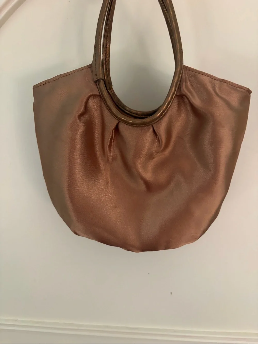 Children’s Metallic Brown Tote Bag